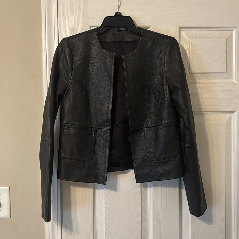 Karl Lagerfeld Genuine Leather Jacket